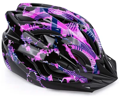 Produktbild von Kinder-Fahrradhelm verstellbar 50-55 cm, rosa, für Fahrrad und Roller