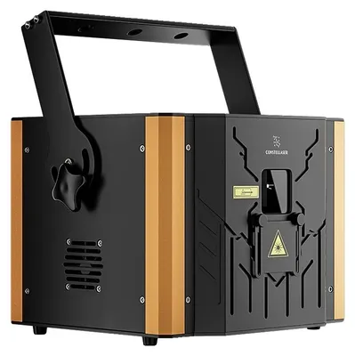 Produktbild von Laserlicht, RGB-Effekte, DMX-Steuerung, 1 Stück 6w Laser, EU-Stecker