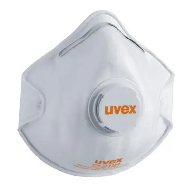 Produktbild von uvex silv-air classic 2210 8762210 Feinstaubmaske mit Ventil FFP2 D 15 St. (8762210)