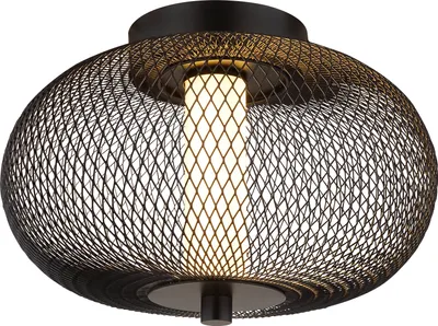 Produktbild von NOWA Deckenleuchte Metall schwarz matt, LED