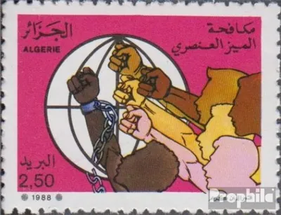 Produktbild von Briefmarken Algerien 1988 Mi 977 (kompl.Ausg.) postfrisch Kampf gegen Apartheid