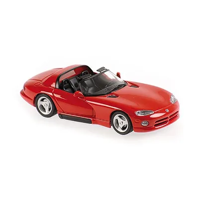 Produktbild von Maxichamps 940144030 Dodge Viper Roadster rot 1993 Maßstab 1:43 Modellauto