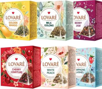 Produktbild von LOVARÉ – Tee Set (6 Sorten)