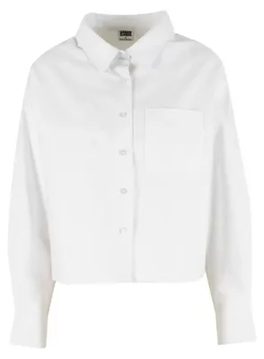 Imagen del producto de Camisa de mujer URBAN CLASSICS, modelo TB8170, color blanco, talla M
