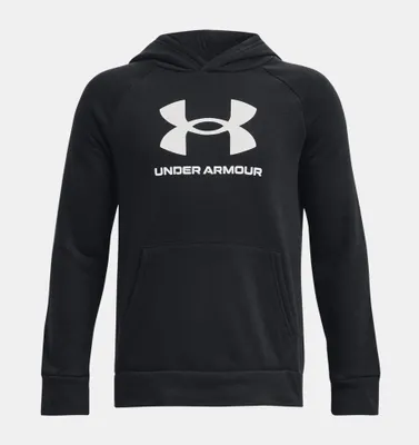 Produktbild von Under Armour Ua Rival Fleece Bl Hoodie-Schwarz 1379791-001__YSM