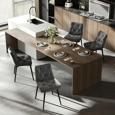 Zdjęcie produktu dla Krzesło do jadalni - Krzesło bez podłokietników - Krzesło - Fotel - Krzesło - Ergonomiczne oparcie