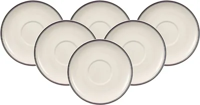 Obrázek produktu pro Villeroy & Boch Design Naif Mocha / Espresso podšálek ø 12 cm Sada 6 ks - DS