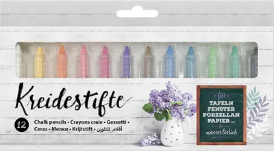Immagine prodotto di folia 371209 set di pastelli folia, colori assortiti, confezione da 12 pz
