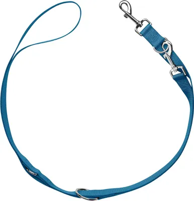 Produktbild von Hunter Verstellbare Führleine London hellblau, Maße: 10 mm / 200 cm
