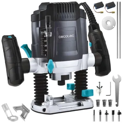 Produktbild von Cecotec Elektrische Kabelfräse MultiShape 900 Inmersion, 1200 W, inklusive 5 Fräsen
