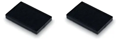 Produktbild von 2 Stück Ersatz-Stempelkissen für Stempel schwarz