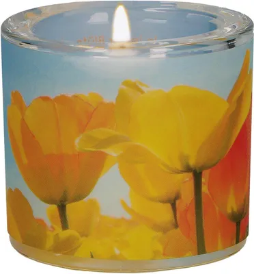 Image de Bougies en verre pour Pâques – Symbole d'espoir