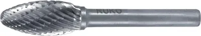 Immagine prodotto di Fresa in metallo duro Ruko forma H diametro 3mm HM fiamma - 116216