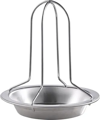 Image de Gril rôtissoire à poulet rôtissoire à volaille support à poulet rôti four BBQ