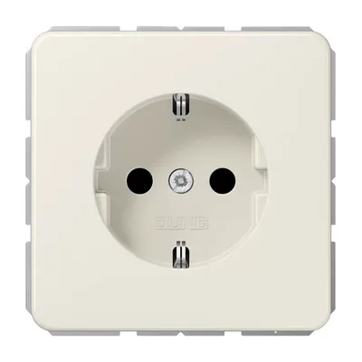 Produktbild von Jung Schuko Steckdose 16 A 250 V Bruchsicher Weiß
