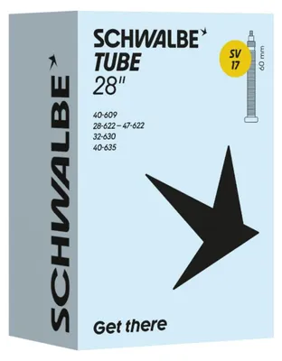 Zdjęcie produktu dla Dętka Schwalbe 27/28 x 1,10/1,75 (28/47-609/635) FV 60 mm