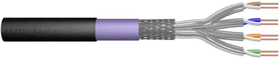 Produktbild von Cat7 S/FTP Erdverlegekabel, simplex (schwarz, 1.000 Meter Trommel)