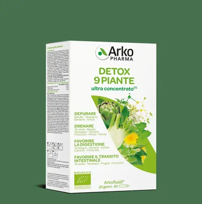 Immagine prodotto di Arkofluidi Detox Bio 20 Fiale