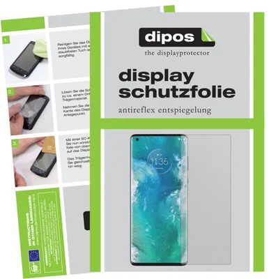 Produktbild von 6x Schutzfolie für Motorola Edge matt Displayschutzfolie Folie Display Schutz dipos