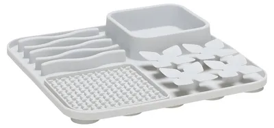 Produktbild von Beeztees Welpen Silikon Leckmatte Matz grau