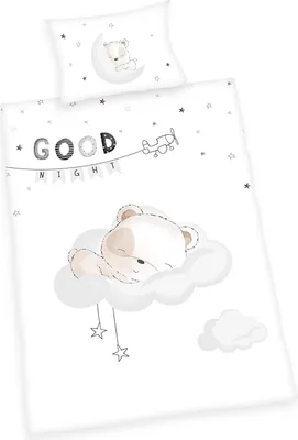 Produktbild von Sleeping little bear Flanell-Bettwäsche