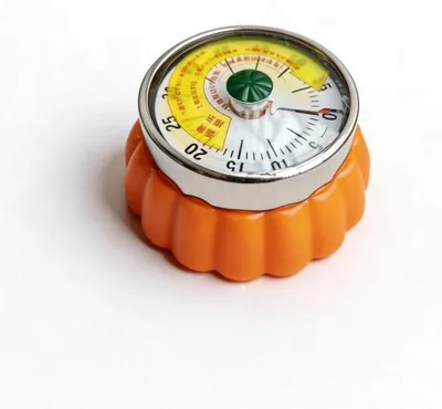 Produktbild von Visueller Timer, Magnetischer 60-Minuten Countdown Timer mit Lautem Alarm aus Edelstahl und ABS für Kinder Küche Studie Arbeit