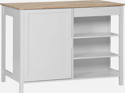 Immagine prodotto di Isola da cucina 3 in 1, 120cm, Bianco