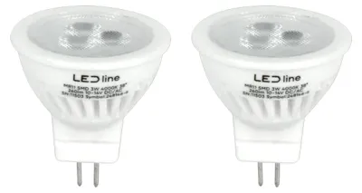 Produktbild von LED line PRIME GU4 MR11 LED Spot 3W 330lm 12V 2 Stück