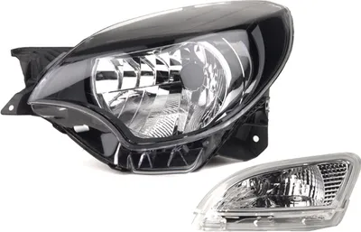 Zdjęcie produktu dla Johns, Reflektory halogenowe pasują do Renault Twingo II 01/12-wa. H4 z kierunkowskazem