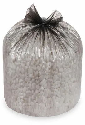 Produktbild von 200x Mülleimerbeutel Müllbeutel 30 Liter 50 x 60 cm 'M' schwarz