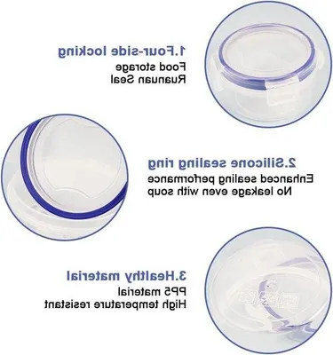 Produktbild von Klein Vriesdozen Set - 4 Stück - Formaat - Für Sladressing und mehr - Frostbeständig