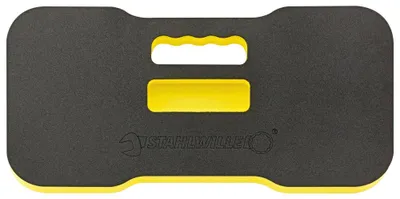 Produktbild von STAHLWILLE Kniematte L.490mm B.245mm H.30mm anthrazit/gelb