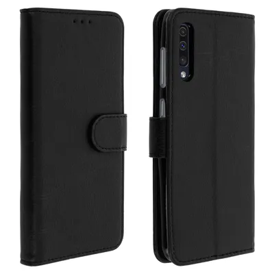 Immagine prodotto di Avizar, flip cover portafoglio, custodia in Pelle finta per Samsung Galaxy A50, nero