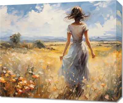 Produktbild von Bild 60x50cm Sommerhauch