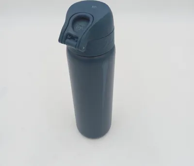 Image de Ion8 Bouteille d'eau en acier inoxydable Bleu marine 600ml Bouteille d'eau Outdoor Fitness Camping Ecologique