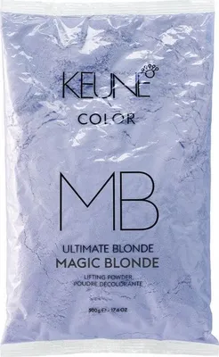 Immagine prodotto di Set Duo, Keune, Biondo magico, polvere ossidante per capelli, ricarica, 2 pezzi, 500 g