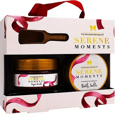Produktbild von Die verwö hnende Badegesellschaft. Serene Moments SET ( Peeling 135 g + Badesalz 105 g)
