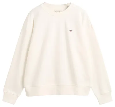 Produktbild von Gant 4201414-113, Erwachsener, Weiblich, Sweatshirt, Weiß, Rib-knit neckline, Langärmlig