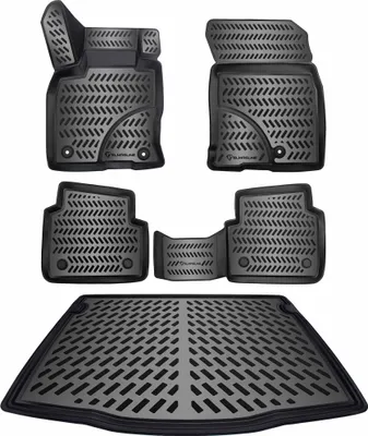 Produktbild von Gummimatten + Kofferraumwanne Set für FORD KUGA ab 2020