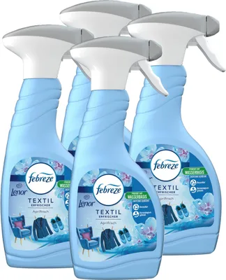 Produktbild von Febreze Textilerfrischer Lenor Aprilfrisch 500ml - Textilspray (4er Pack)