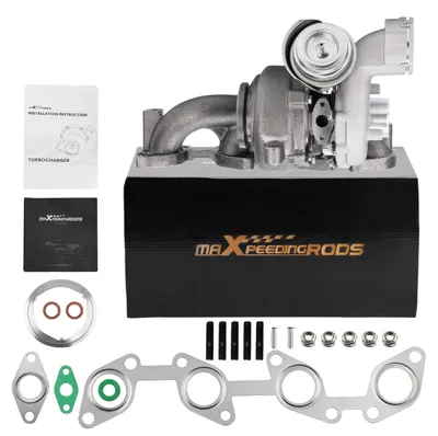 Productafbeelding van Turbocompressor, GT1749V, met oliekoeling, 136 pk, compatibel met, glijlagers, 270 graden drukveer