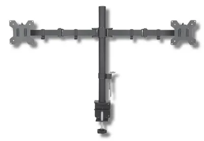 Immagine prodotto di Techly ICA-LCD-382-D, morsetto, 20 kg, 40,6 cm (16 pollici), 68,6 cm (27 pollici), 100 x 100 mm, nero