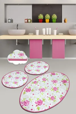 Imagen del producto de Mijolnir, Frezya - CHL4452, Bunt, Alfombras de baño, 700 gr/m², 100% tejido de felpa