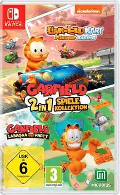 Immagine prodotto di Collezione di giochi Garfield 2in1 - Nintendo Switch