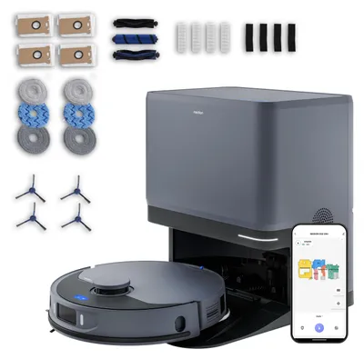 Produktbild von MEDION Saugroboter mit 3in1 Absaugstation und Wischfunktion X55 SW+ Pro