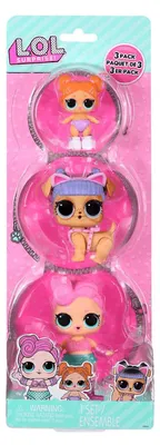 Produktbild von L.O.L. Surprise! 3er-Pack - Puppe, Tier und Baby
