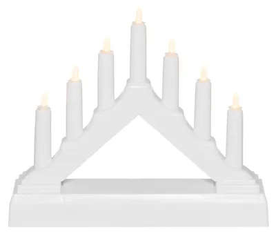 Produktbild von Adventsleuchter LED, 7 Lichter, 13 cm