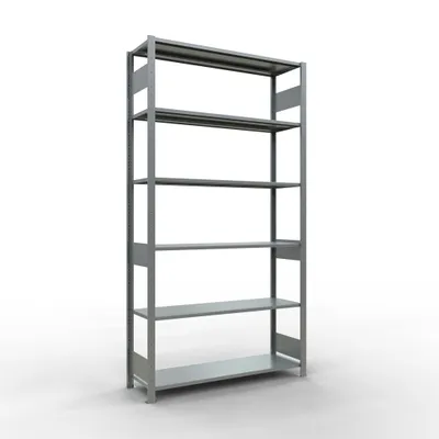 Zdjęcie produktu dla Podstawowy system regałów - 2500x1300x400 mm, typ 150 kg