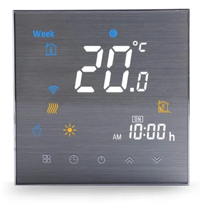 WLAN-Thermostat programmierbar für Gasheizung, digital, Fernbedienung