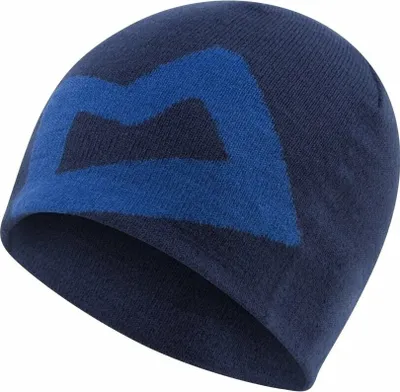 Obrázok produktu pre Mountain Equipment Branded Knitted Beanie Medieval/Lapis Blue UNI Lyžiarska čiapka